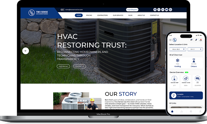 Two Sense website project