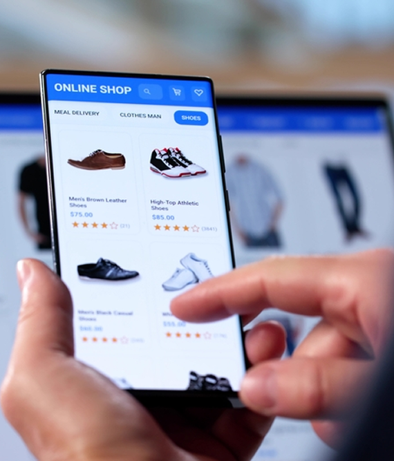 Shopify & custom commerce project interface