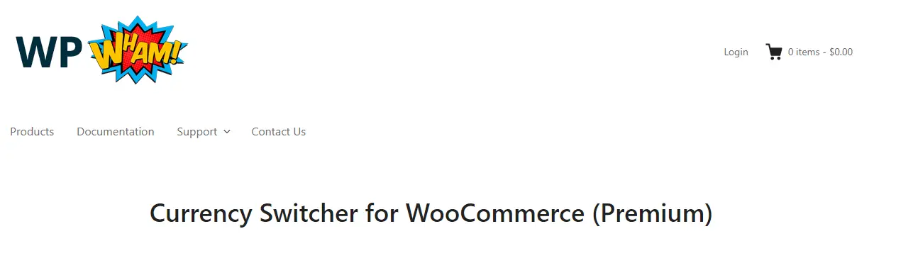 currency switcher for woocommerce by WP Wham